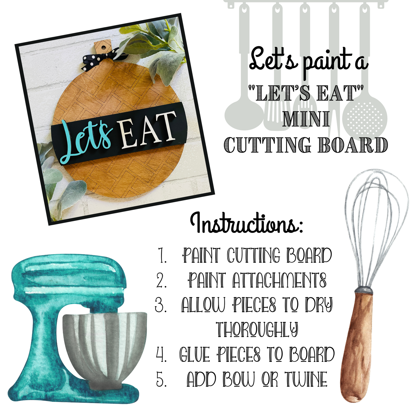 DIY Kit Let's Eat!!