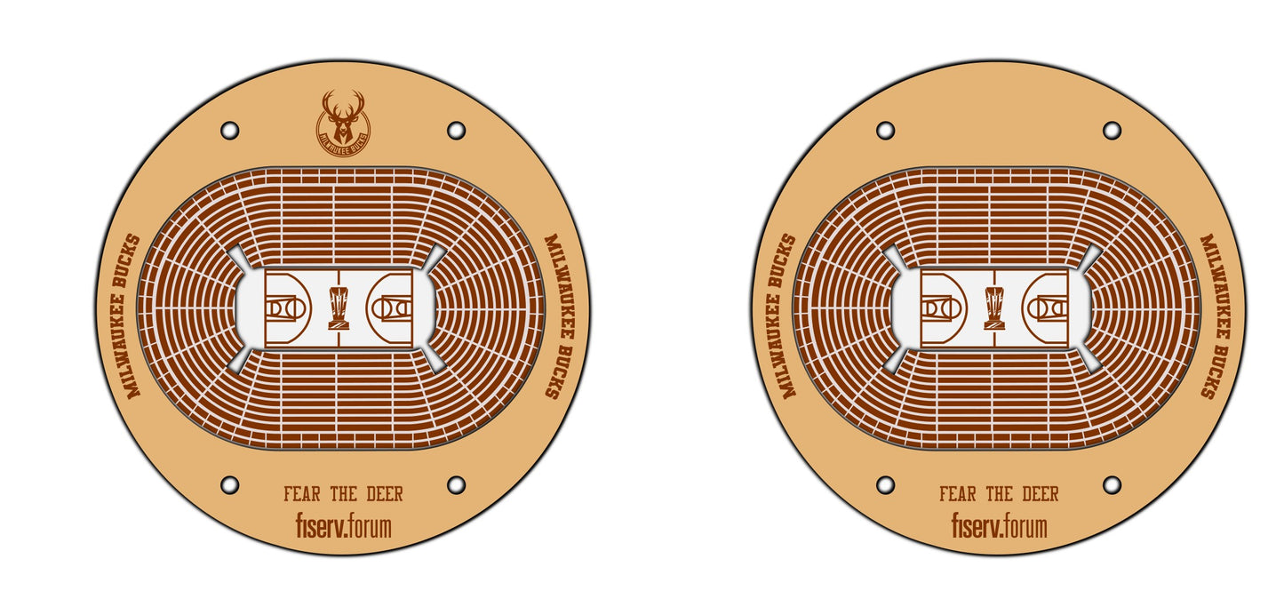 Basketball NBA Coasters