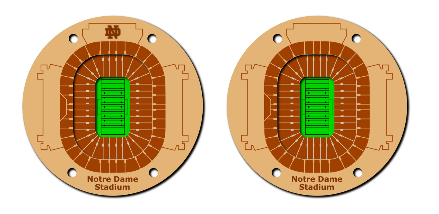 College Coasters 4-5"