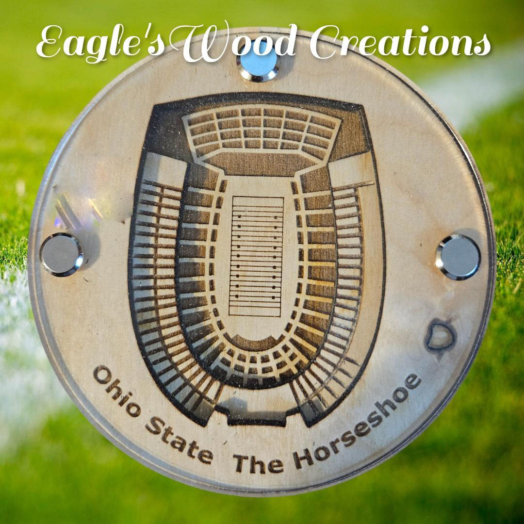 Ohio State "The Horseshoe" Football Stadium SVG Eagle'sWood Creations