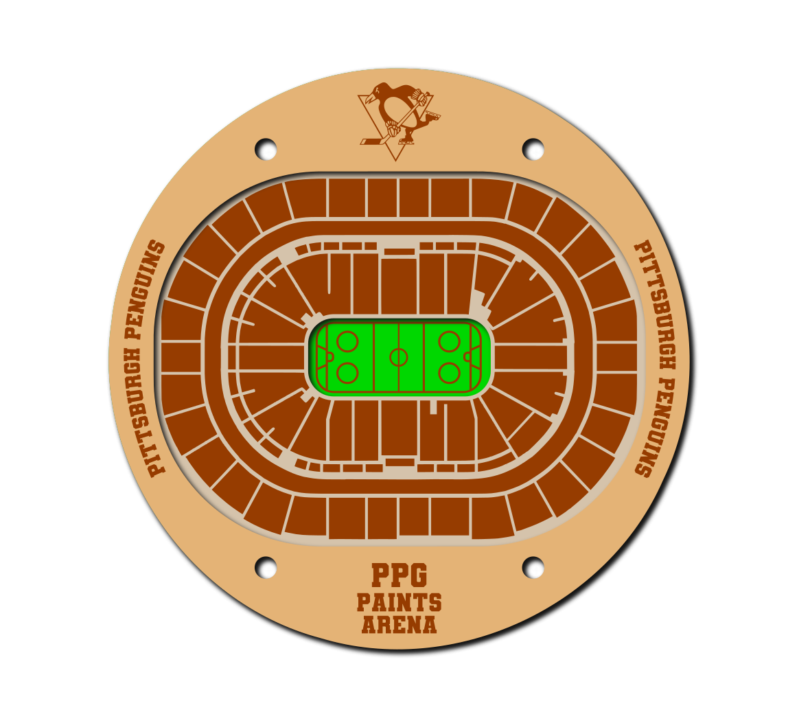 NHL Hockey Coasters Digital SVG