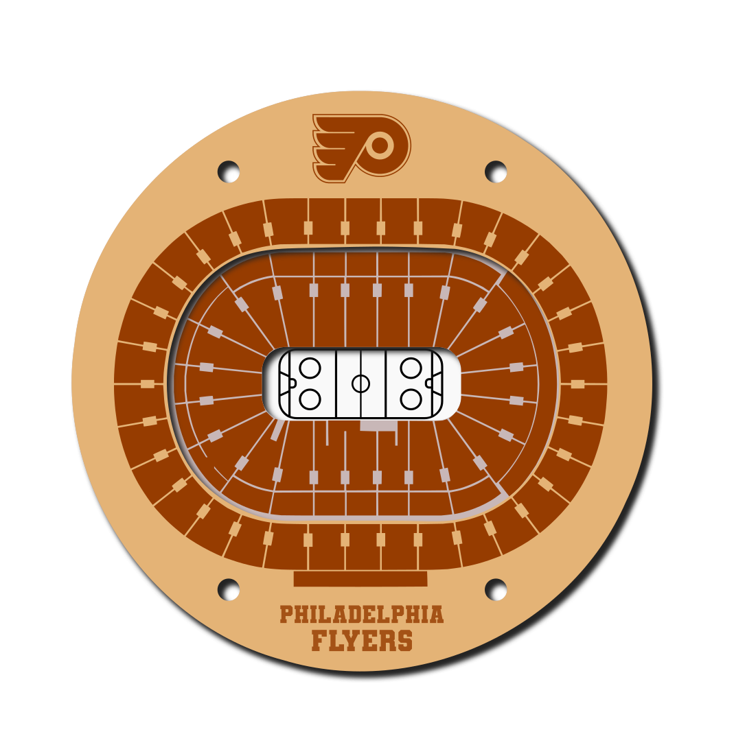 Philadelphia Spectrum - Flyers Stadium  SVG