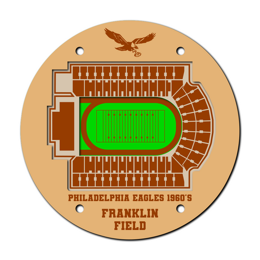 4 Coaster Philadelphia Eagles Stadium Collector Set