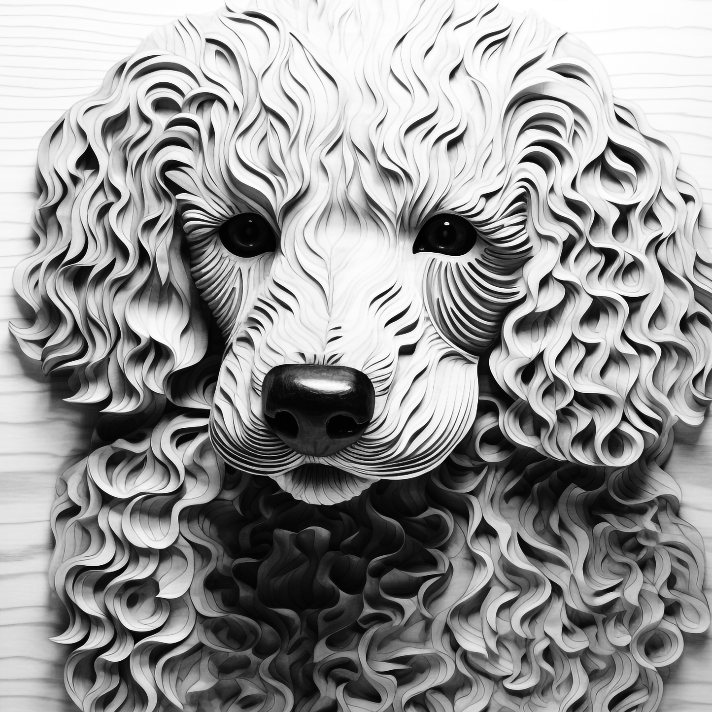3d Engraved Dog plaque 8x10 names G-Z