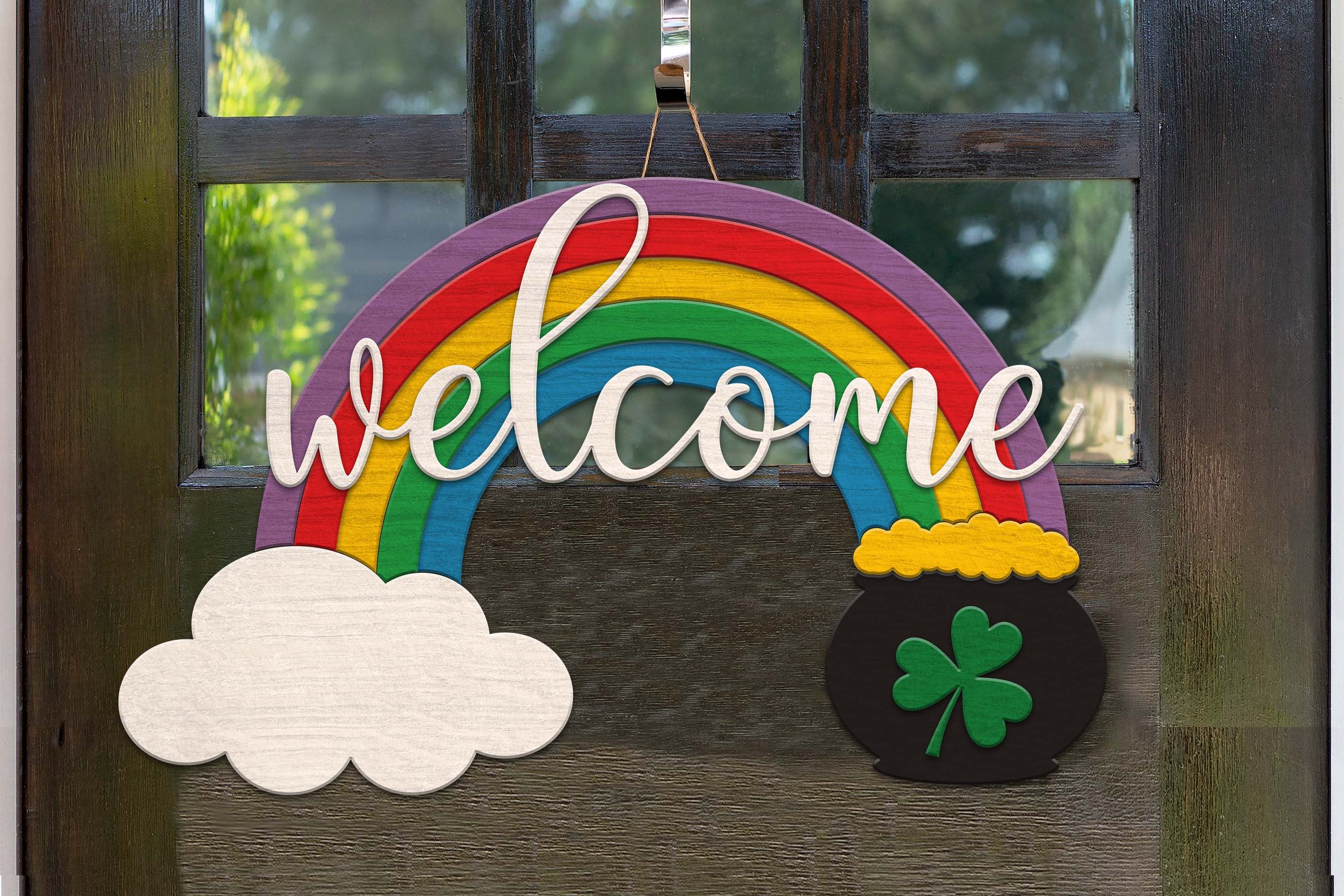 Irish Welcome Door Hanger – Eagle'sWood Creations