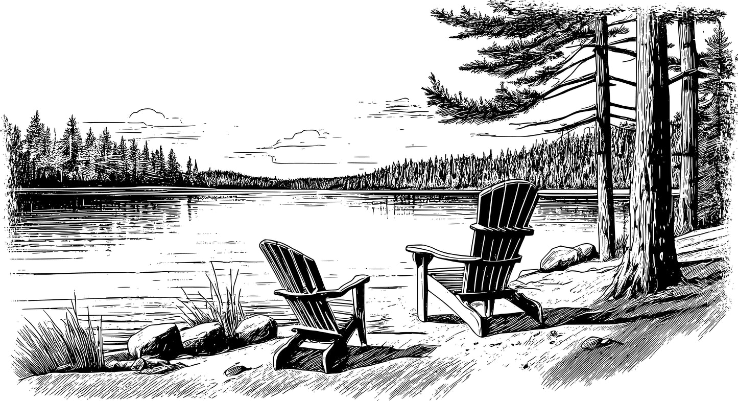 Lake Life Cutting Board