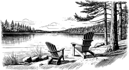 Lake Life Cutting Board