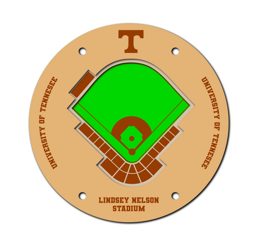 University of Tennessee Baseball Coaster Stadium SVG