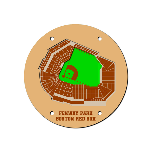 Fenway Park Stadium Coaster SVG