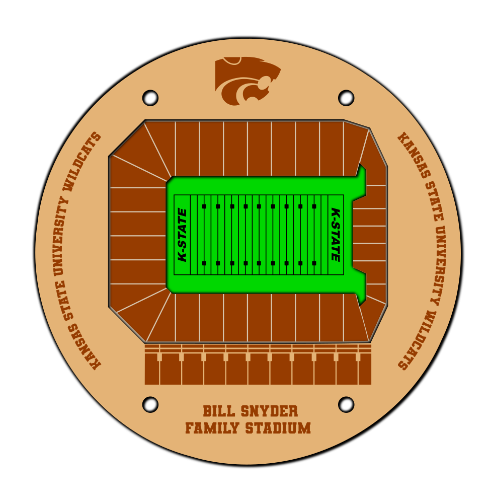 College Coasters 4-5"