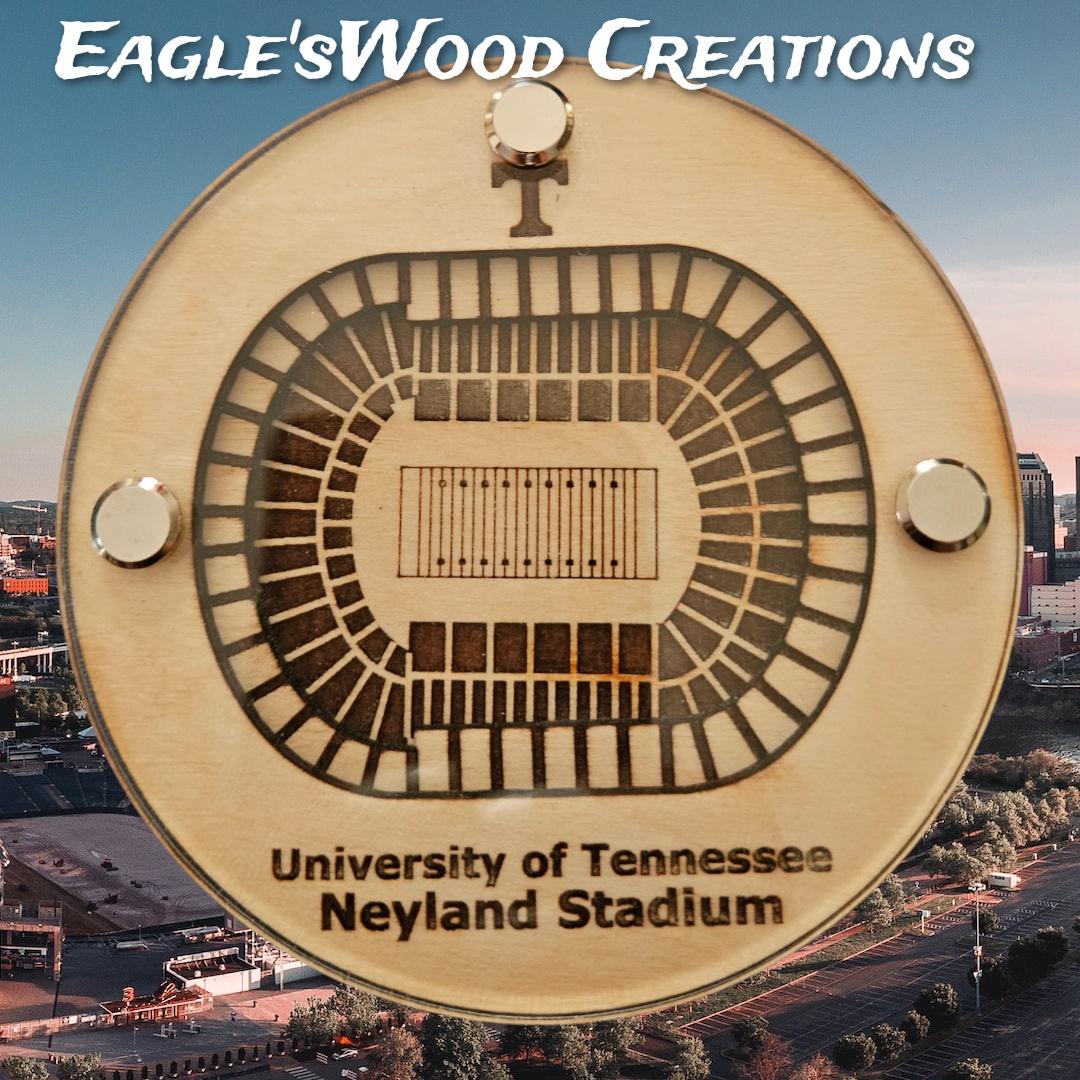 Neyland Stadium University of Tennessee SVG - Coaster – Eagle'sWood ...