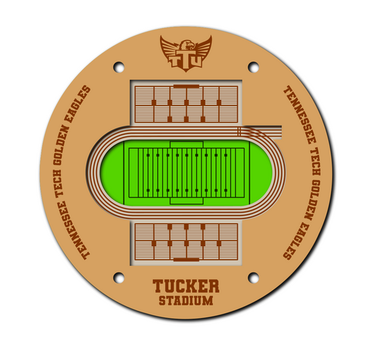 Tennessee Tech / Tucker Stadium SVG Digital File