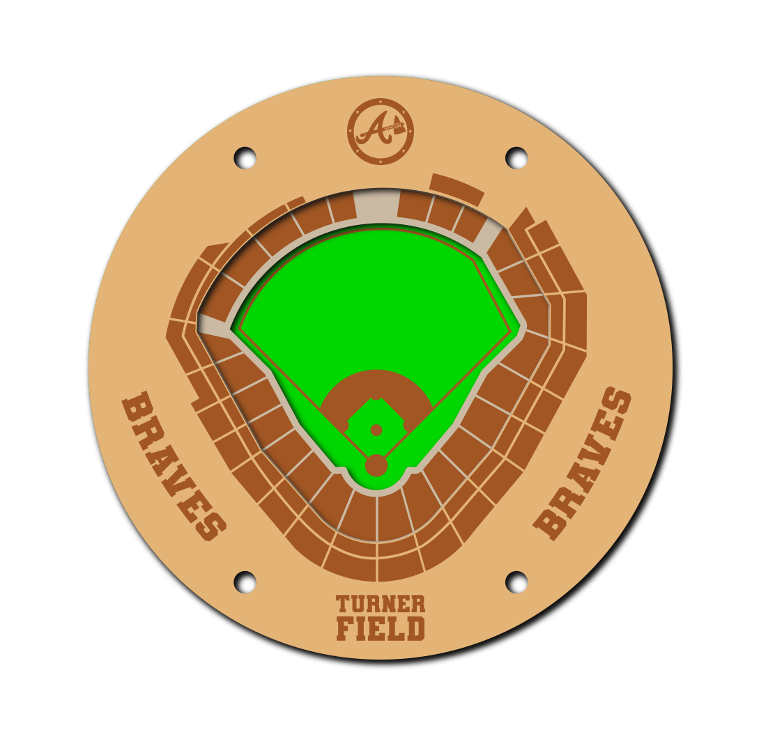 MLB Stadium Coaster