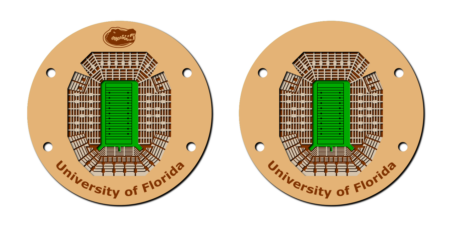 College Coasters 4-5"