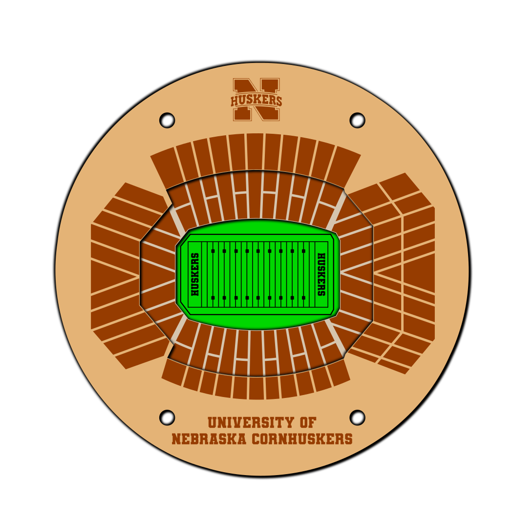 College Coasters 4-5"
