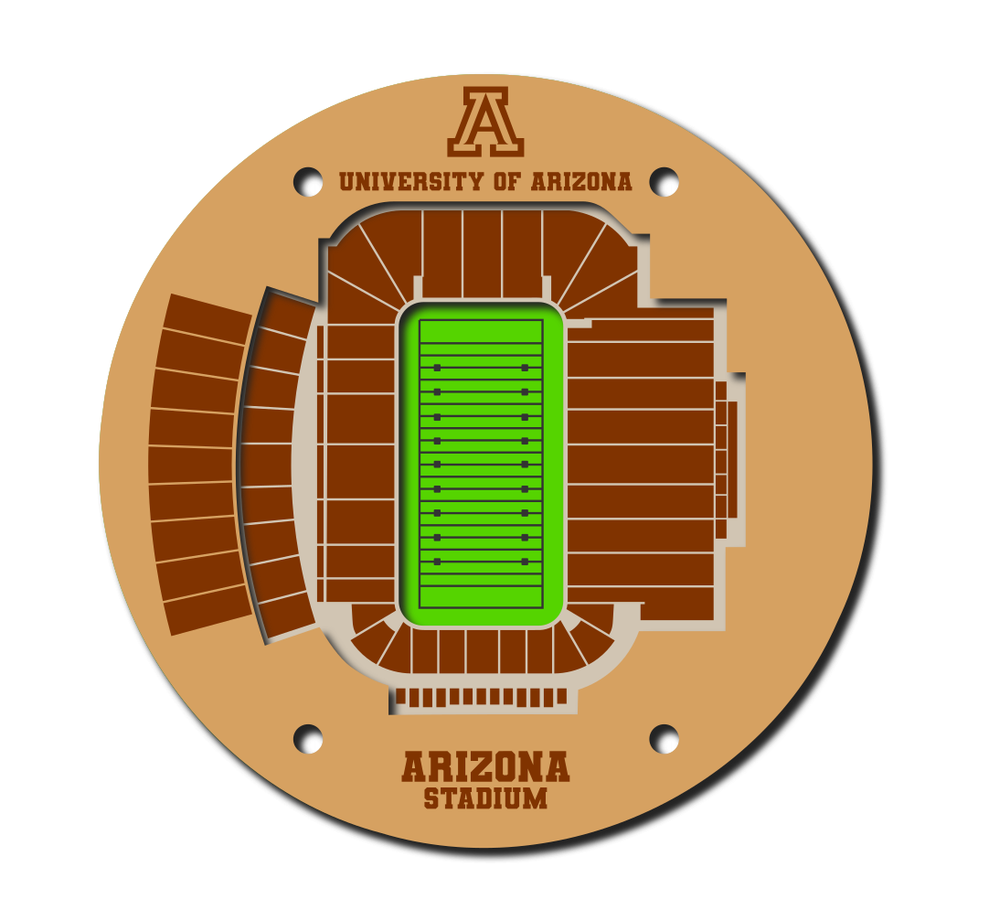 University of Arizona / Arizona Stadium SVG