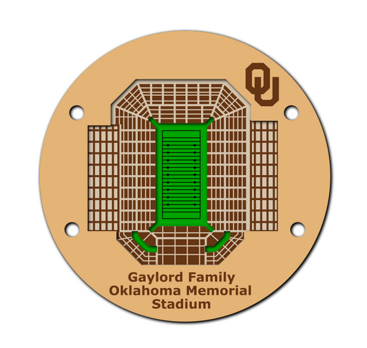 University of Oklahoma Sooners Football Stadium -  SVG file