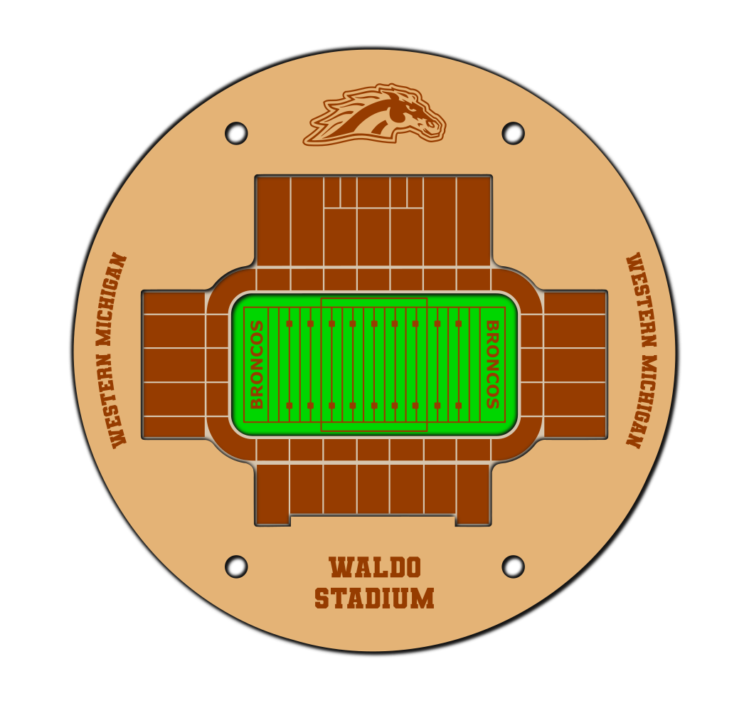 College Coasters 4-5"