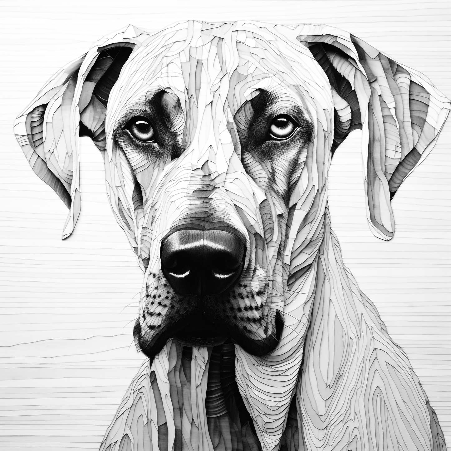 3d Engraved Dog plaque 8x10 names G-Z