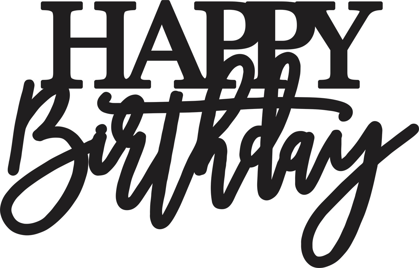 Birthday Cake Toppers