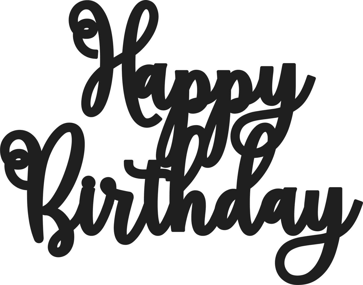 Birthday Cake Toppers