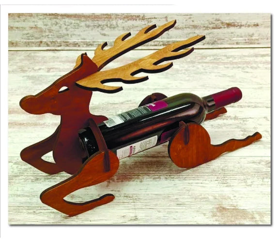 Reindeer Wine Holder