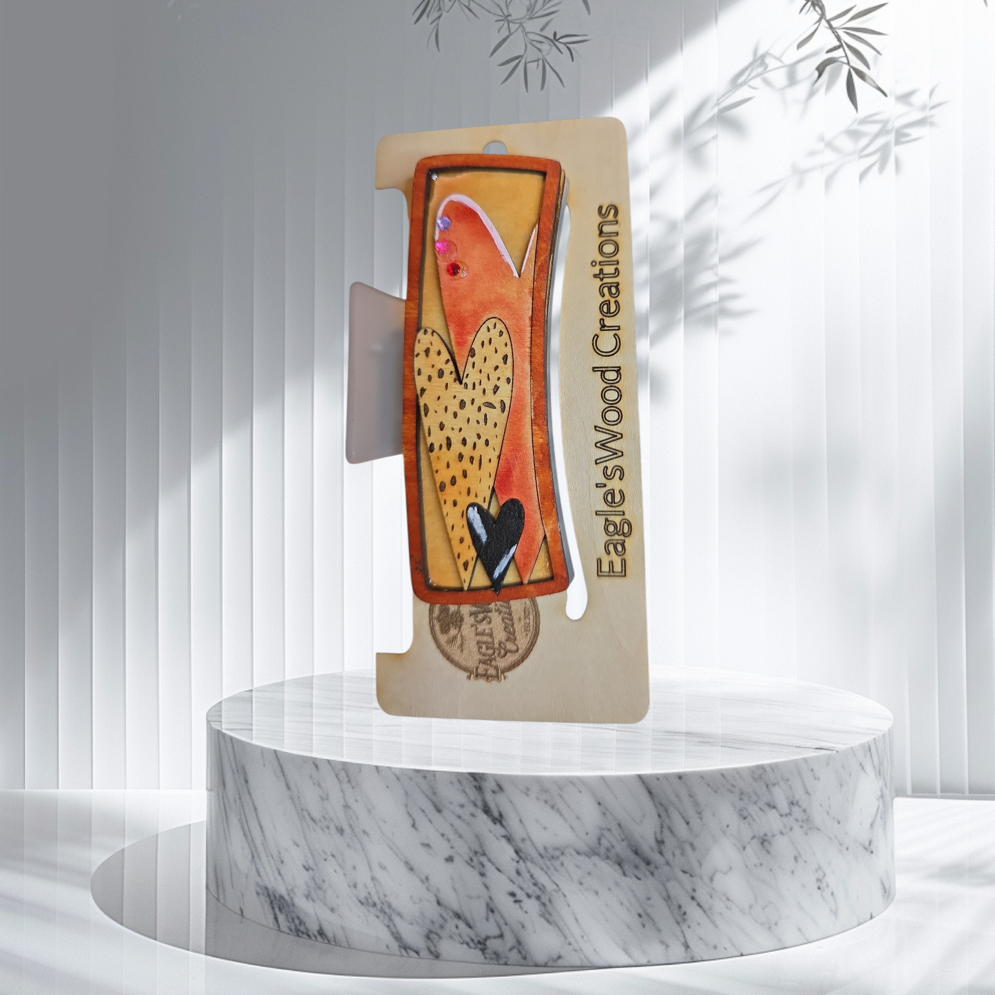 Valentine's Day hair clip 4.1