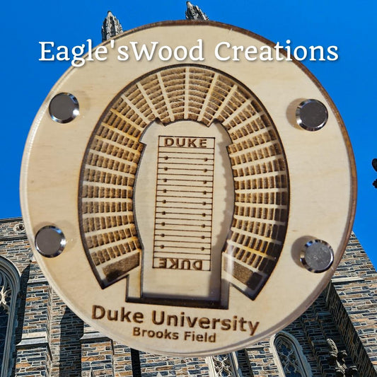 Duke University Brooks Field Football Stadium  SVG